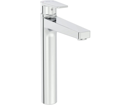 VITRA Hoge wastafelkraan Flow Square A42936EXP chroom Eengreepsmengkraan voor wastafel