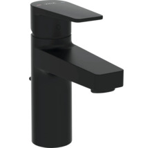 Zwarte wastafelmengkraan