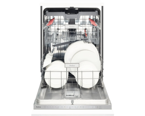 Open Amica vaatwasser met vaat