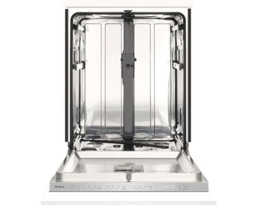 Open Amica vaatwasser, interieur.