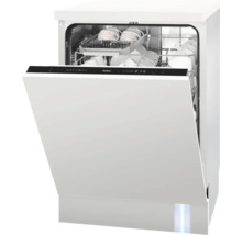 Open vaatwasser met afwas