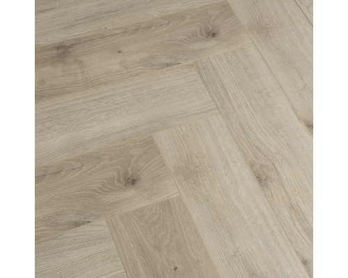 Laminaat 8.0 Visgraat eiken beige