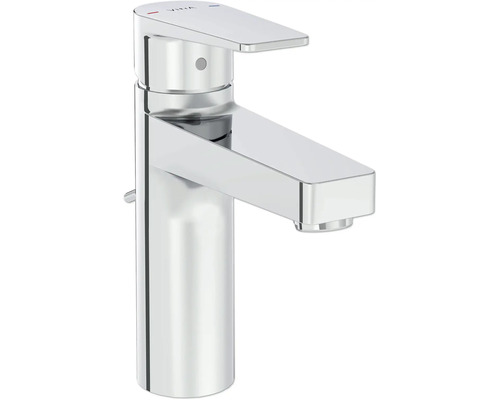 Eéngreeps wastafelmengkraan, chroom