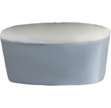Ronde hocker met zitkussen