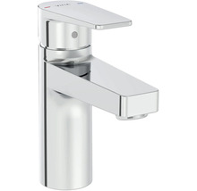 Enkele verchroomde wastafelmengkraan