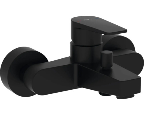 VITRA Badkraan Flow Square A4306336EXP mat zwart Zwarte badkraan