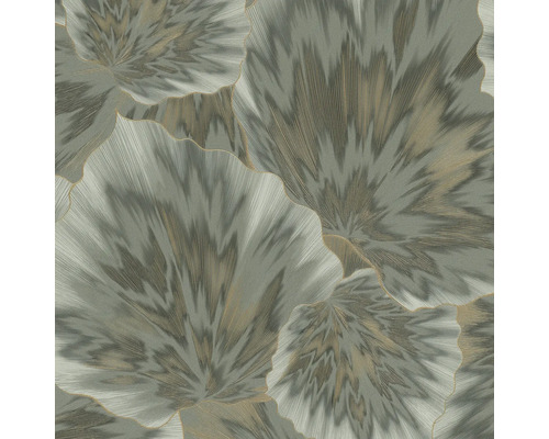 ERISMANN Vliesbehang 10402-24 Spotlight 2 abstract groen Behang met abstract bloemblaadjespatroon