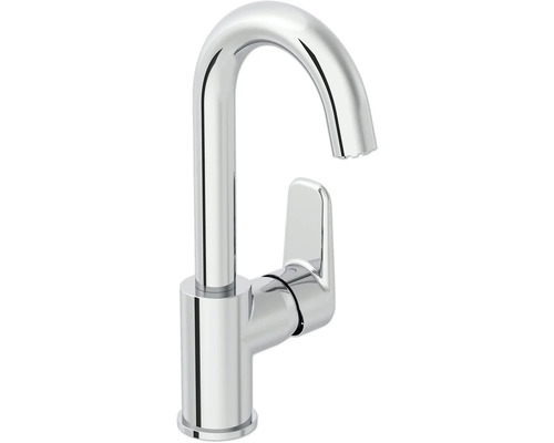 Wastafelkraan van metaal, éénhendelmengkraan