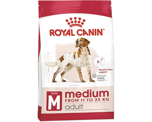 Royal Canin droogvoer voor middelgrote, volwassen honden van 11 tot 25 kilogram