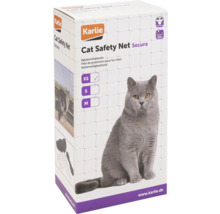 Verpakking van het Karlie kattenveiligheidsnet Secura met kattenmotief