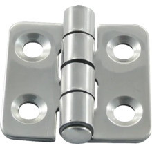 Roestvrijstalen scharnier met vier gaten voor bevestiging