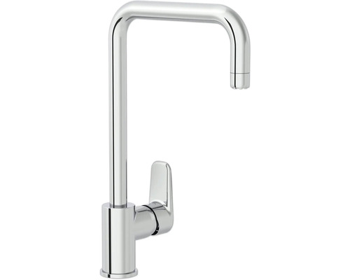 VITRA Keukenkraan Flow Soft A43426EXP chroom Metalen keukenkraan