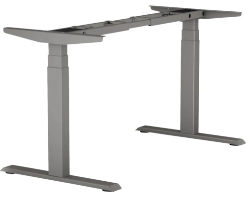 Bureau onderstel E-MORE zit-sta elektrisch verstelbaar 64-129 cm, antraciet Verstelbaar bureauframe van metaal