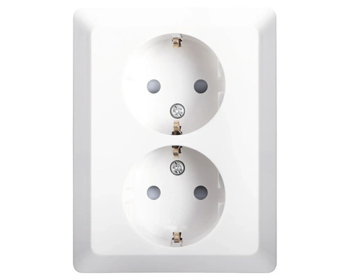Dubbel stopcontact voor binnenshuis
