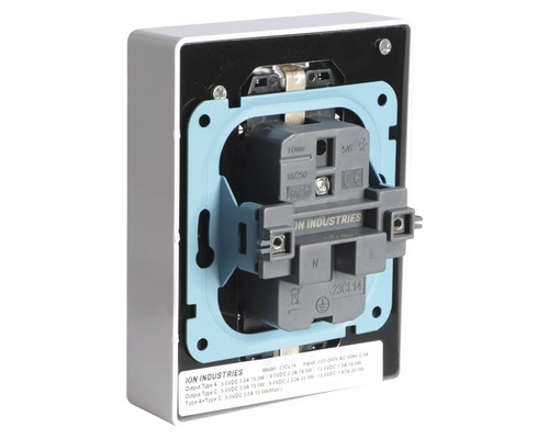 Opbouwbehuizing met elektronische inzet