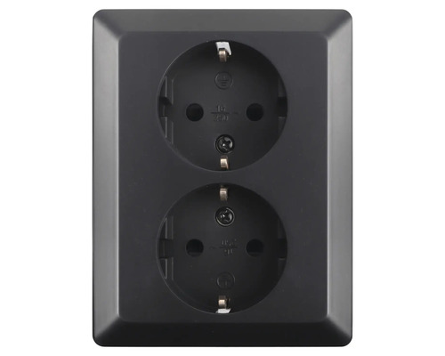 Dubbel stopcontact voor binnenshuis