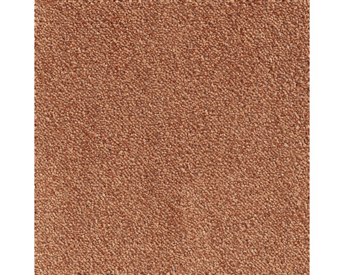 Tapijt frisé Leila koraal 500 cm breed Close-up van een tapijt