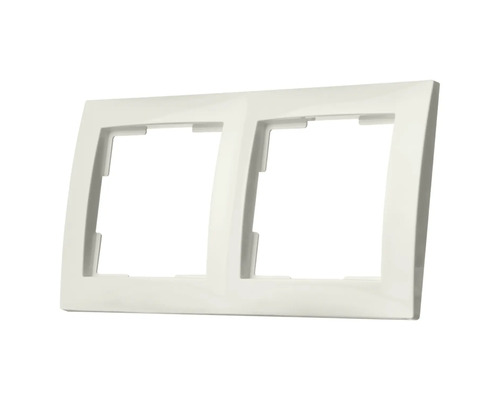 Dubbel frame voor schakelaars en stopcontacten