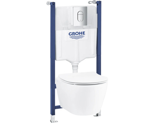 GROHE Spoelrandloze toiletset Solido incl. inbouwreservoir