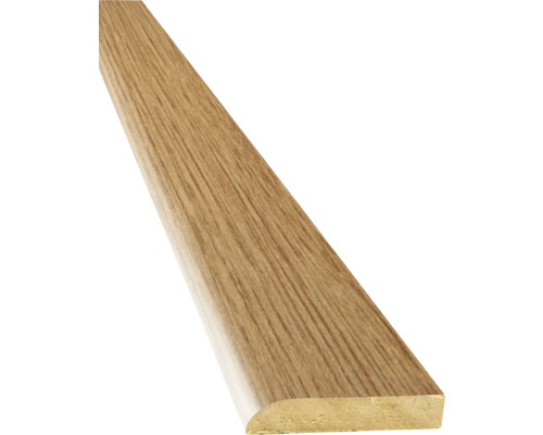 MACLEAN Kunststof plakplint brown eiken 4x24 mm Houten plint
