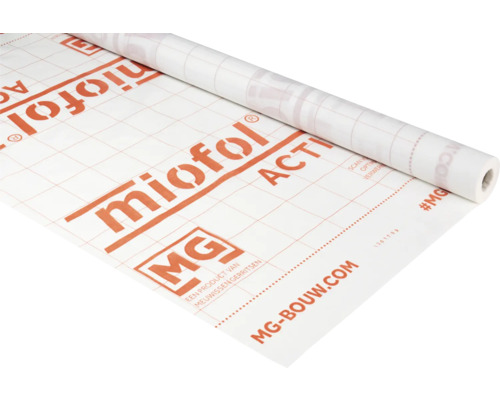 MIOFOL® Active - Variabele dampremmende folie (klimaatfolie), 3x50m