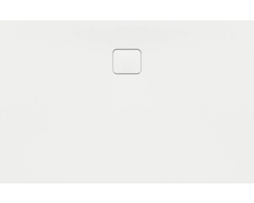 Rechthoekige douchebak met afvoergarnituur