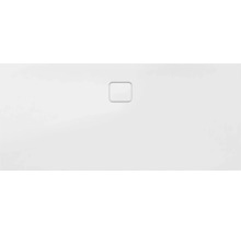 Witte douchebak met afvoergarnituur