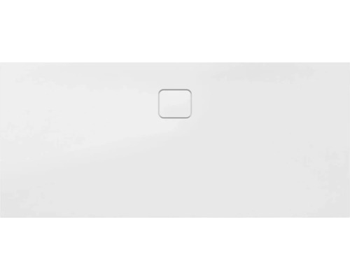 Witte douchebak met afvoergarnituur