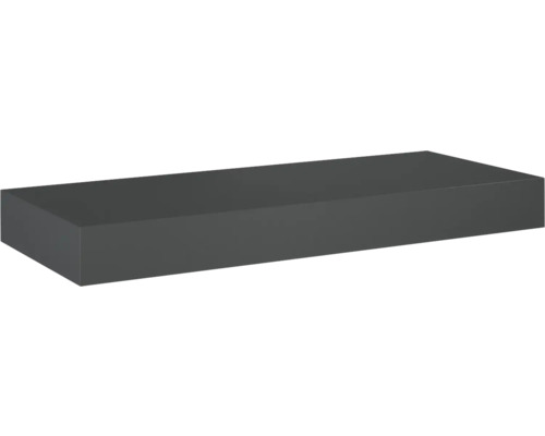 JUNGBORN Wastafelblad antraciet mat 1210 x 460 mm zonder uitsparing