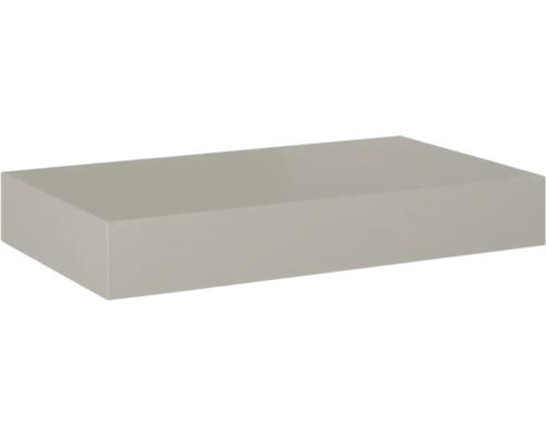 JUNGBORN Wastafelblad fume mat 806 x 460 mm zonder uitsparing Rechthoekige tafelbladruwe vorm