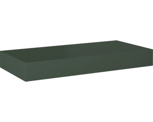 JUNGBORN Wastafelblad forrest groen mat 1008 x 460 mm zonder uitsparing