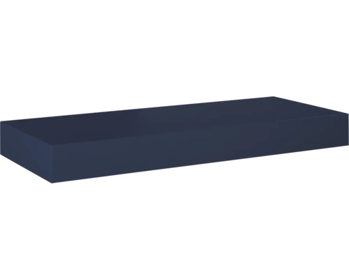 JUNGBORN Wastafelblad navy blauw mat 1210 x 460 mm zonder uitsparing