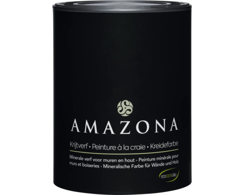 AMAZONA Krijtverf leigrijs 750 ml