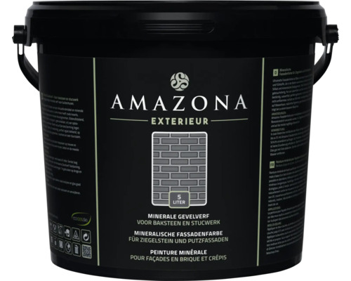 AMAZONA Gevelverf Pure White 5 l