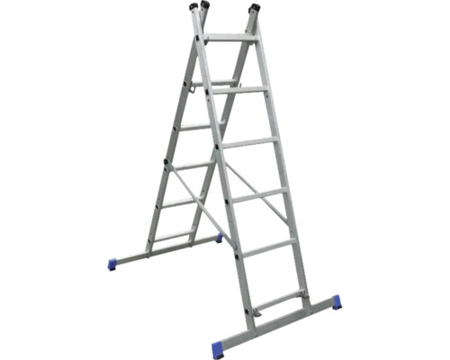 Aluminium multifunctionele ladder met treden