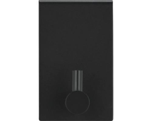 Zwarte zeepdispenser voor wandmontage