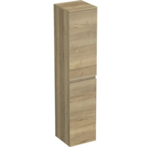 JUNGBORN Hoge badkamerkast TRENTA 161,8x35x35 cm halifax eiken naturel