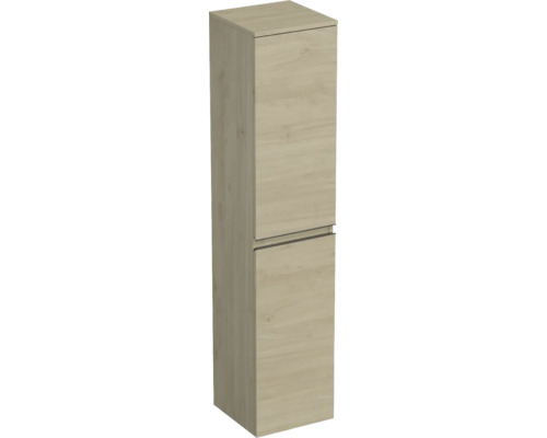 JUNGBORN Hoge badkamerkast TRENTA 161,8x35x35 cm kendal eiken naturel