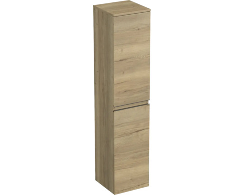 JUNGBORN Hoge badkamerkast TRENTA 161,8x35x35 cm halifax eiken naturel