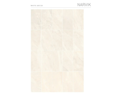 Narvik tegels, 60x120 cm, voor wand- en vloerbedekking