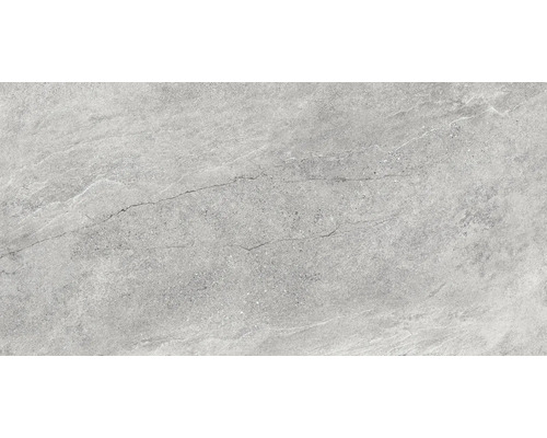 Grijze tegel met mat oppervlak