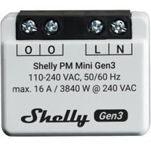 Shelly PM Mini Gen3 vermogensmeter