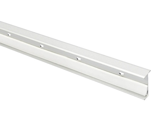FLEXXSTAIRS Basic Profiel aluminium 1190x12x46 mm, 5 stuks Aluminium deurafdichtingsprofiel met bevestigingsgaten