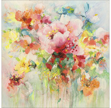 Schilderij met bloemmotief