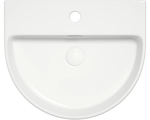 Keramische wastafel van bovenaf