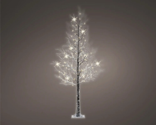 LUMINEO Kerstverlichting LED kerstboom warmwit H 180 cm