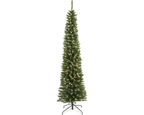 EVERLANDS Kunstkerstboom Pencil met LED verlichting Ø 50 cm H 180 cm