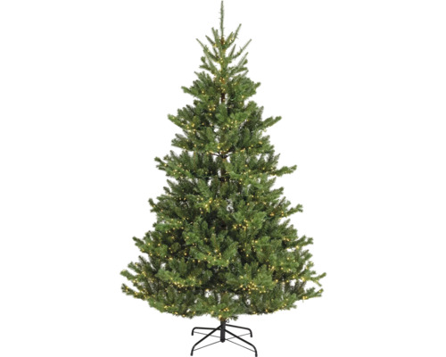 EVERLANDS Kunstkerstboom Alba met LED verlichting Ø 116 cm H 180 cm