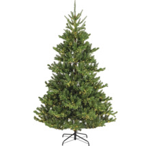 Versierde kunstkerstboom op standaard