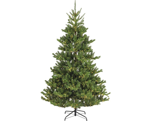 EVERLANDS Kunstkerstboom Alba met LED verlichting Ø 127 cm H 210 cm